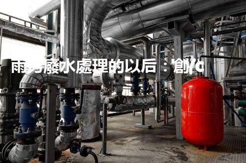 雨污廢水處理的以后：創(chuàng)新技術(shù)與環(huán)保挑戰(zhàn)？